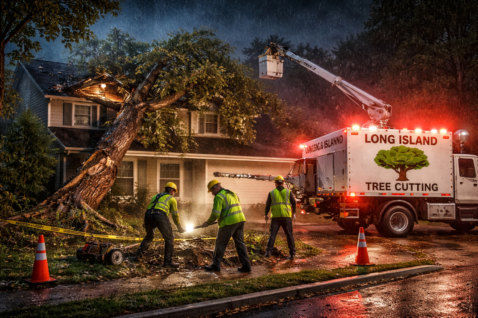 Long Island Tree Cutting - Emergency Tree Removal