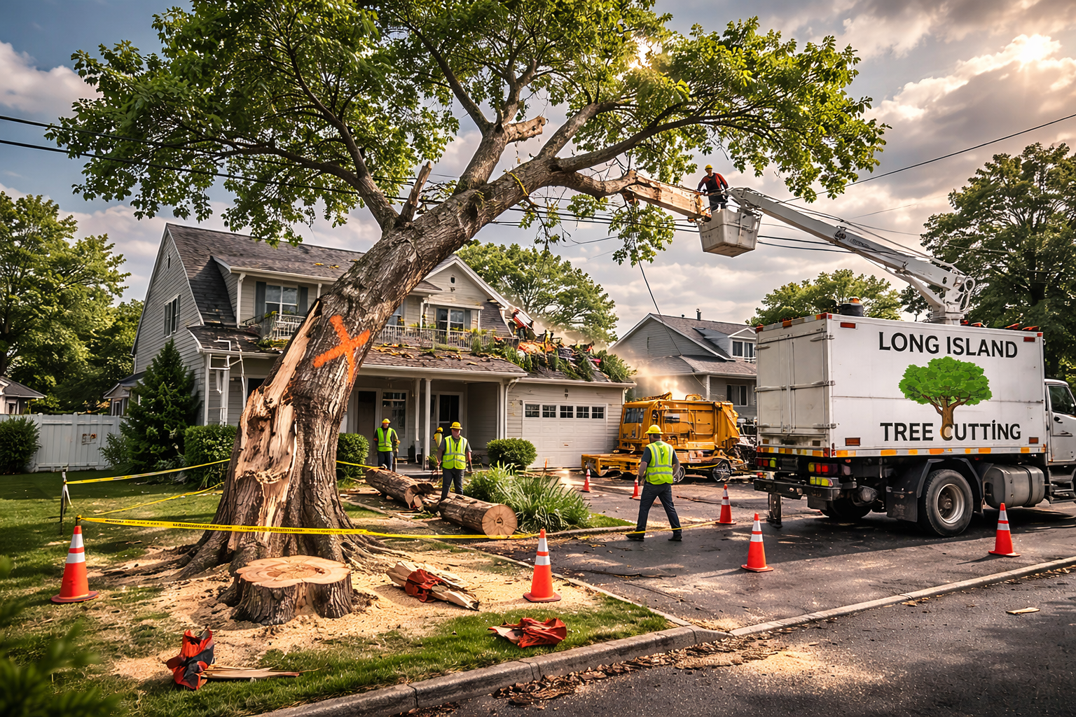 Long Island Tree Cutting - Licensed and Insured Professionals