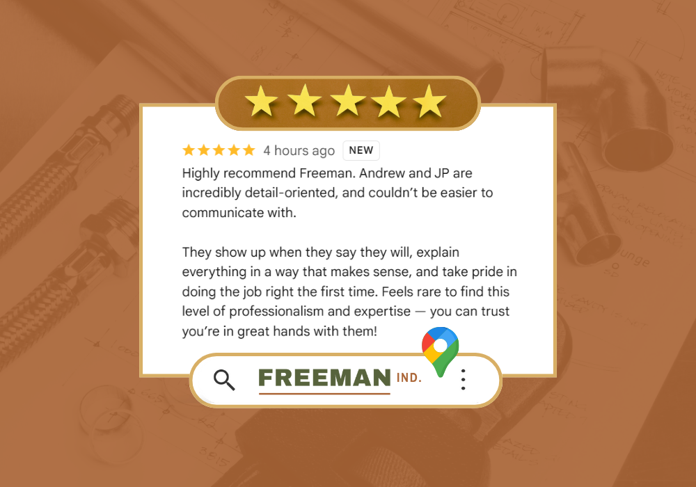 Freeman Industries - Customer Satisfaction Guaranteed